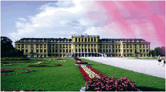 攝影機的影像感測器濾光器已被陽光損壞時拍攝到的影像